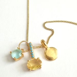 Anthropologie Serefina Charm Necklace